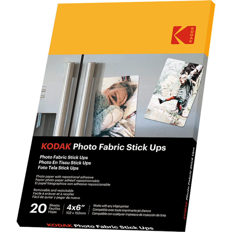 Kodak Photo Fabric Stick Ups 20 Sheets