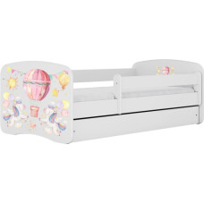 Kocot Kids Gulta babydreams white balloon ar kasti ar matraci 140/70