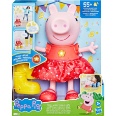 Peppa Pig HAS PEP Interaktīvā rotaļlieta ar skaņām Pepas dubļaino peļķu prieki, 30 cm