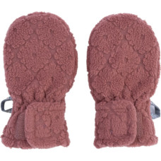 Lodger Mittens Folklore Fleece bērnu cimdiņi, Rosewood, 0-12m - MTF 625_0-12