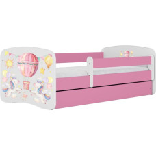 Kocot Kids Gulta babydreams pink balloon bez kastes ar matraci 140/70