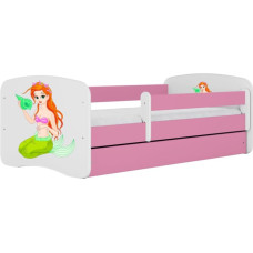 Kocot Kids Gulta babydreams pink mermaid bez kastes ar matraci 180/80