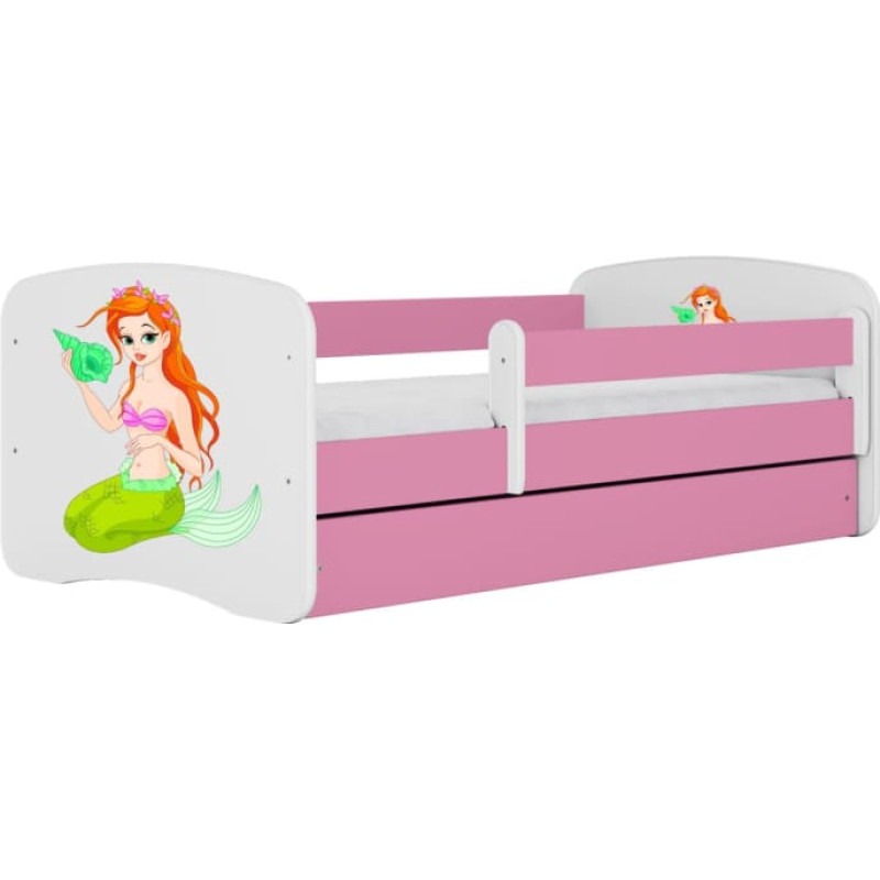 Kocot Kids Gulta babydreams pink mermaid bez kastes ar matraci 180/80