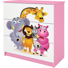 Kocot Kids Kumode babydreams pink zoo