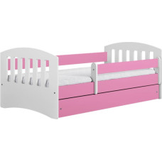 Kocot Kids classic 1 pink gulta bez atvilktnes ar matraci 160/80