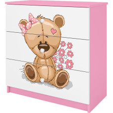 Kocot Kids Kumode babydreams pink teddybear flowers