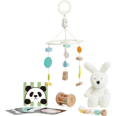 Classic World Pastelowy Zestaw dla Niemowląt Box Pierwsze Zabawki od 0 - 6 miesięcy