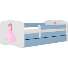 Kocot Kids Gulta babydreams blue princess ar kasti ar matraci 140/70