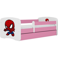 Kocot Kids Gulta babydreams pink spiderman bez kastes ar matraci 140/70