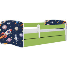 Kocot Kids Gulta babydreams green cosmos ar kasti ar matraci 140/70