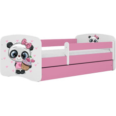 Kocot Kids babydreams pink panda gulta ar atvilktni un matraci 180/80