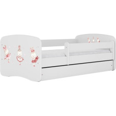 Kocot Kids Gulta babydreams white bunnies with butterflies bez kastes ar matraci 140/70