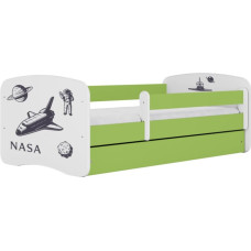 Kocot Kids Gulta babydreams green nasa bez kastes ar matraci 160/80