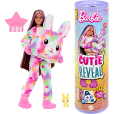 Barbie®️ Cutie Reveal vikerkaarekostüümidega nukud -  Jänku