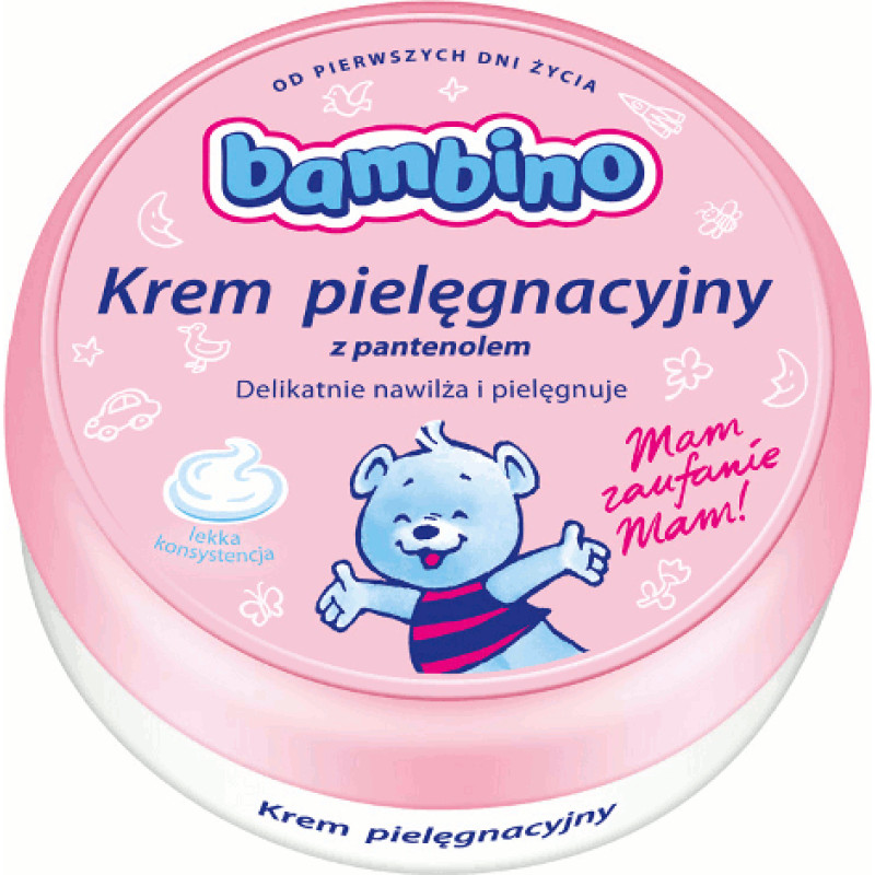 Minikid BAMBINO 83649 Krem pielęgnacyjny z pantenolem 200ml