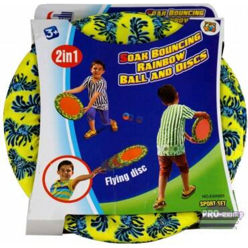 Minikid 92061 RAKIETKI FRISBEE 2W1 Z PIŁKĄ