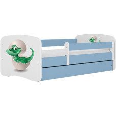 Kocot Kids babydreams blue baby dino gulta ar atvilktni un matraci 140/70