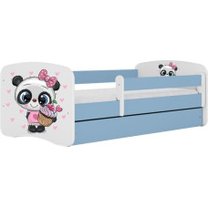 Kocot Kids babydreams blue panda gulta bez atvilktnes ar matraci 180/80