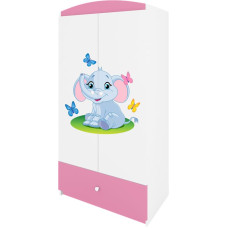 Kocot Kids Skapis babydreams pink baby elephant