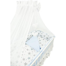 Ankras Bedding set - 6  parts - 120/90/360 - NEW STARS - BLUE