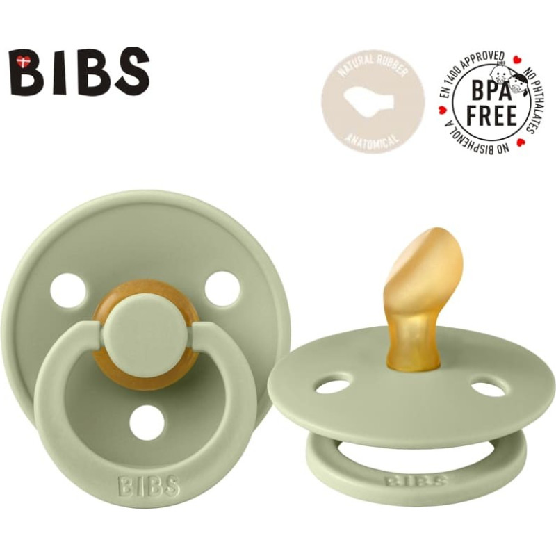 Bibs 111250 Smoczek uspokajający SAGE S ANATOMICAL