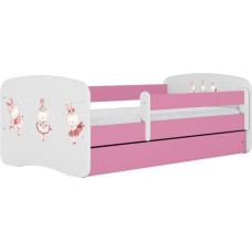 Kocot Kids Gulta babydreams pink bunnies with butterflies bez kastes ar matraci 160/80