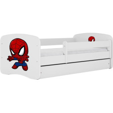 Kocot Kids Gulta babydreams white spiderman bez kastes ar matraci 160/80