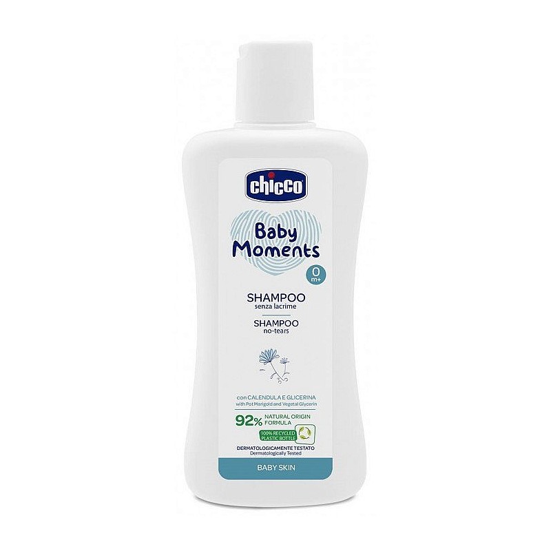 CHICCO Šampūns Baby Moments  200ml.