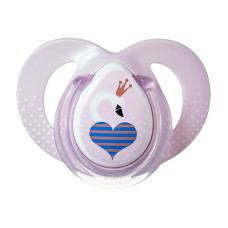 TOMMEE TIPPEE Closer to nature MODA ortodontiskas formas silikona māneklis 6-18m 1gab. GIRL