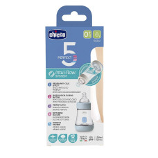 CHICCO Perfect 5 Pudele 150ml, Zila 20211.20 IZPĀRDOŠANA