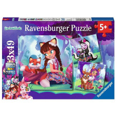 Ravensburger Enchantimals puzle 3x49gb. R08061