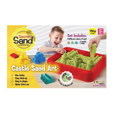 GERARDOS TOYS kinētiskās smiltis Secret Sand Castle Sand Art 750g 3g+ 56399