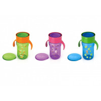 PHILIPS AVENT Krūzīte ar 360°dzeršanas iespēju 12M+ 340ml, SCF784/00 1gb