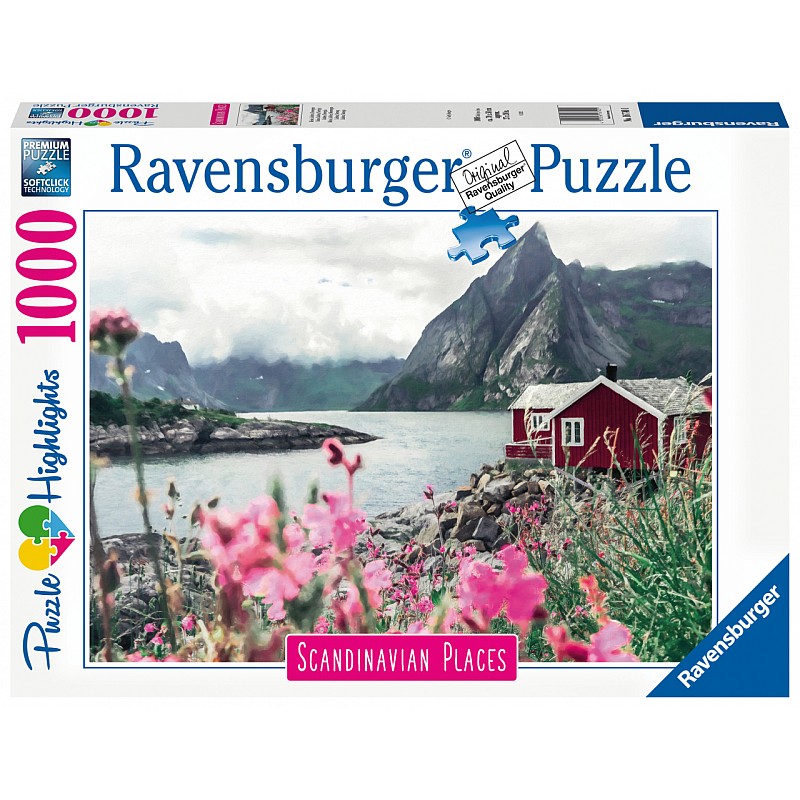 RAVENSBURGER puzle Reine Lofoten, Norway, 1000gab., 16740