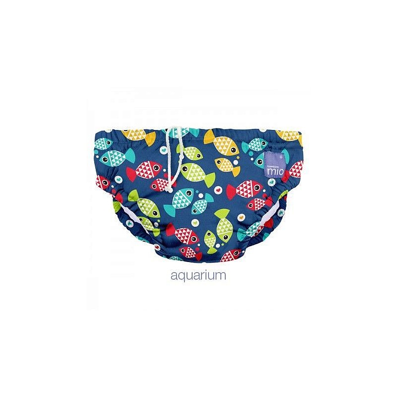 BAMBINO MIO Swim Nappies peldbikses AQUARIUM, M (7-9kg)