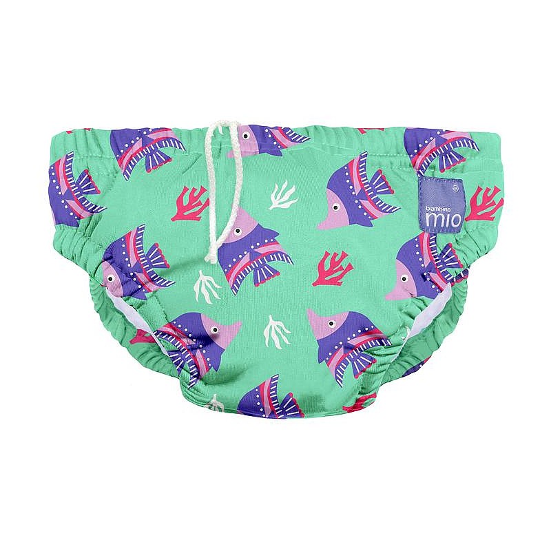 BAMBINO MIO Swim Nappies peldbikses ELECTRO FISH, M (7-9kg) SWPM FIS