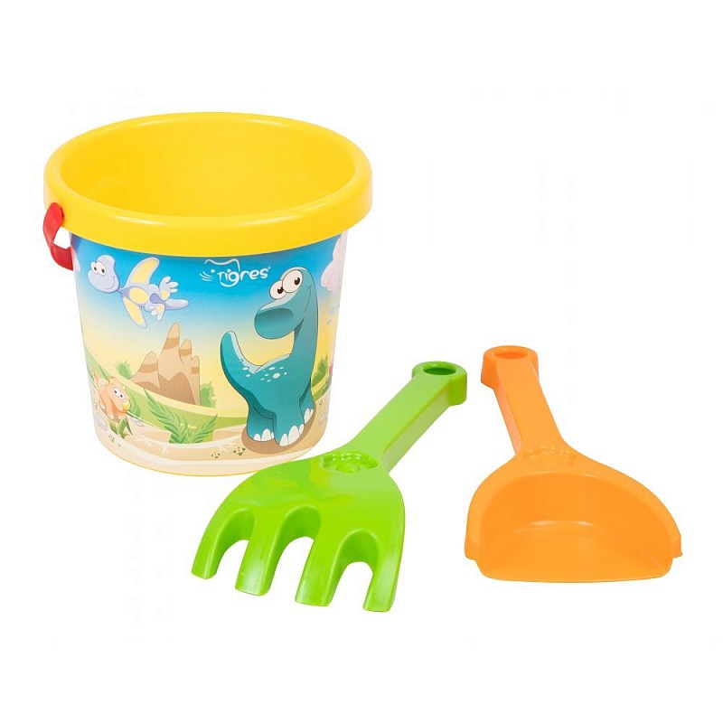 GERARDOS TOYS Tigres smilšu rotaļlietas 3elem. 58461