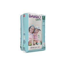 Bambo Nature Pants mācību biksītes 6 izmērs 18+kg 18gb./iepak., NBAMB4526