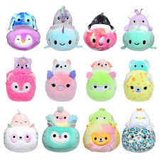 SQUISHMALLOWS Squishville Squishmallow transportlīdzeklī