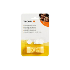 MEDELA Piena sūkņa 2 vārsti + 6 membrānas, 800.0727