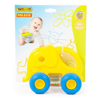POLESIE Mašīnīte-zilonītis Baby Gripcar P 38241