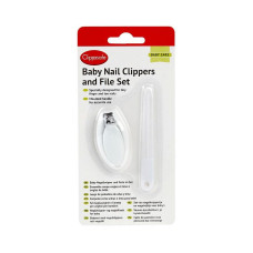 CLIPPASAFE 33/3 Nail Clippers & File Set Vīllīte un knaiblītes nagiem, CL303