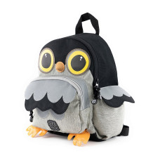 Pick & Pack mugursoma OWL SHAPE Grey melange PP1504-16