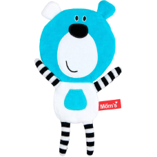 HENCZ rotaļlieta ar čaukstošiem elementiem Teddy Boo Turquoise 0m+ 603