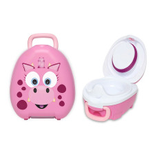 My Carry Potty Pārnēsājamais bērnu podiņš Pink Dragon MCP-PIDR