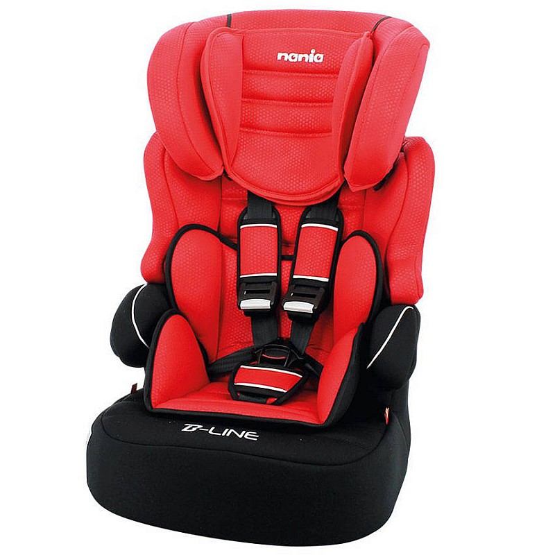 NANIA BELINE SP LUXE bērnu autosēdeklītis 9-36kg RED 583049