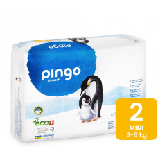 Pingo Mini Autiņbiksītes ar mitruma indikatoru 42gb. 3-6kg. 0024-03