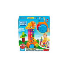 MEGA BLOKS FIRST BUILDERS konstruktors Count & Bounce Giraffe 30gab. GFG19