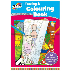 GALT Grāmata krāsošanai Tracing & Colouring Book , 1004834