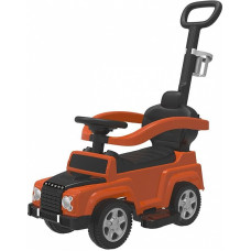 BABY MIX JEEP Bērnu stumjamā mašīna ar rokturi, UR-HZ635 oranža